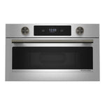KitchenAid PrintShield Stainless 30 in. Built-In Convection Microwave (1.4 Cu. Ft.) - KMBS730SPS