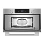 KitchenAid PrintShield Stainless 30 in. Built-In Convection Microwave (1.4 Cu. Ft.) - KMBS730SPS