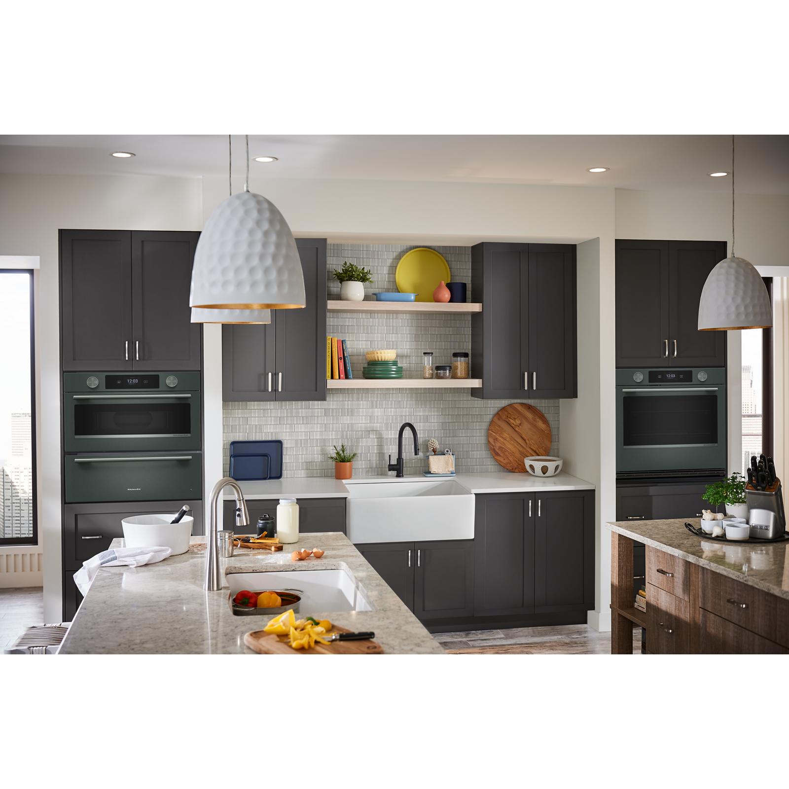 KitchenAid Juniper 30 in. Built-In Convection Microwave (1.4 Cu. Ft.) - KMBS730SJP