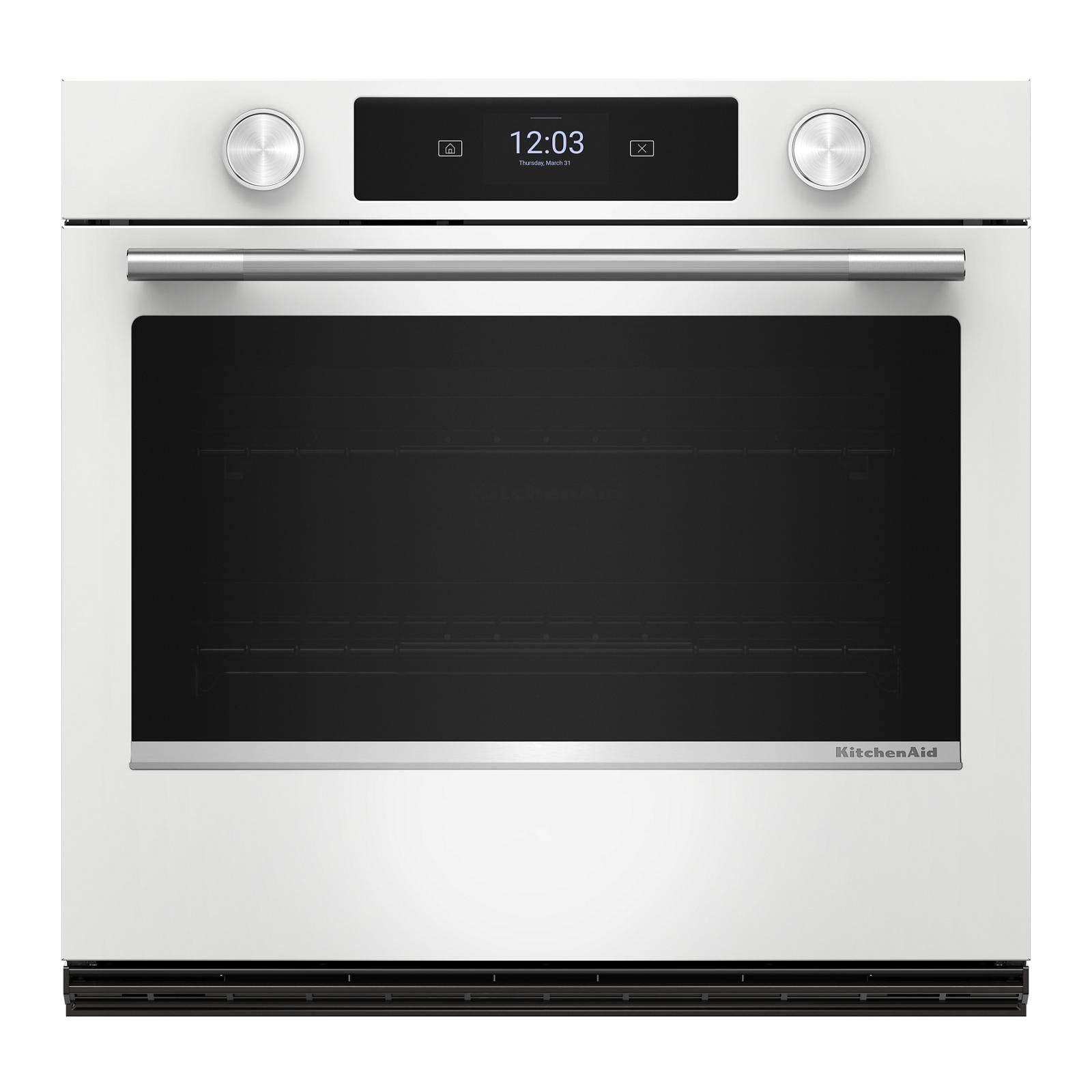 KitchenAid White 30" Wall Oven (5.0 cu ft) - KOES730SWH