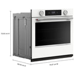 KitchenAid White 30" Wall Oven (5.0 cu ft) - KOES730SWH