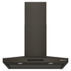 KitchenAid® Black Ore 36" 400 CFM Wall-Mount Canopy Hood - KVWC736SBE