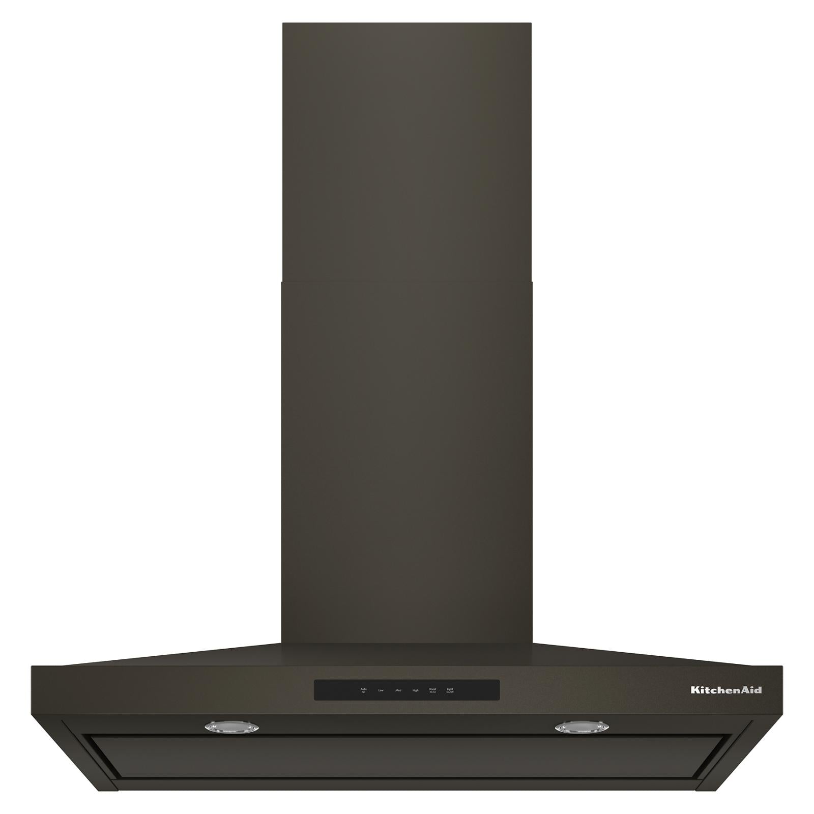 KitchenAid® Black Ore 36" 400 CFM Wall-Mount Canopy Hood - KVWC736SBE