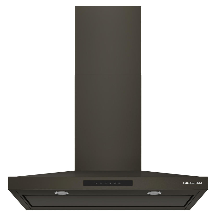 KitchenAid® Black Ore 36" 400 CFM Wall-Mount Canopy Hood - KVWC736SBE