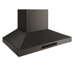 KitchenAid® Black Ore 36" 400 CFM Wall-Mount Canopy Hood - KVWC736SBE