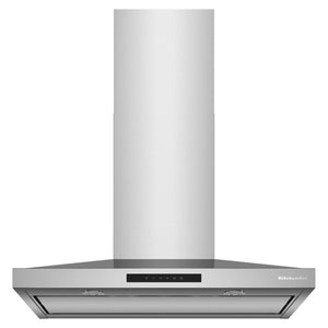 KitchenAid® Stainless Steel 36" 400 CFM Wall-Mount Canopy Hood - KVWC736SSS