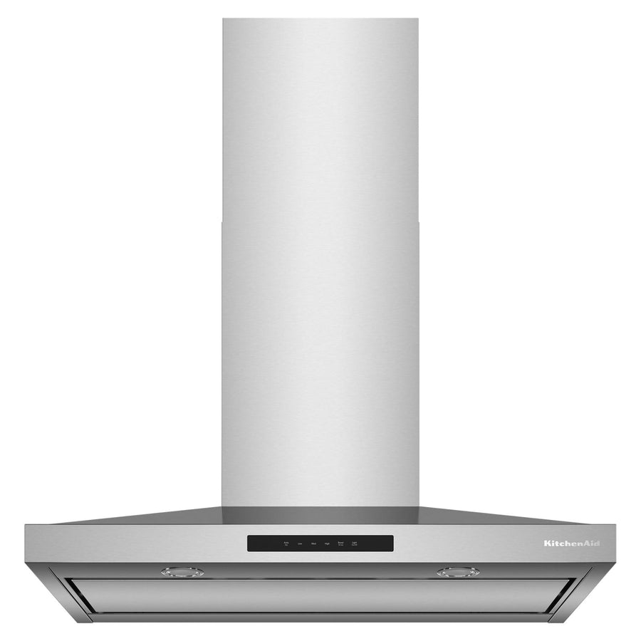 KitchenAid® Stainless Steel 36" 400 CFM Wall-Mount Canopy Hood - KVWC736SSS