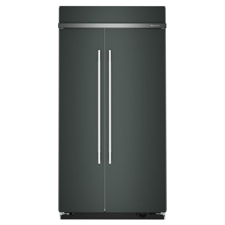 KitchenAid 42" 26.0 Cu. Ft. Juniper Built-In Side-by-Side Refrigerator - KBSN742SJP