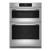 KitchenAid PrintShield Stainless 27" Wall Oven with Microwave (5.7 cu ft) - KOEC727SPS
