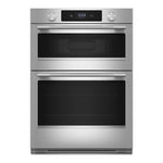 KitchenAid PrintShield Stainless 27" Wall Oven with Microwave (5.7 cu ft) - KOEC727SPS