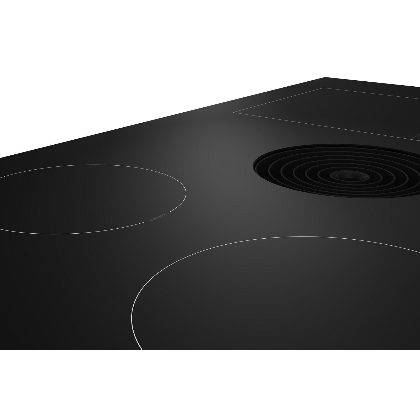 KitchenAid Black 36" Induction Downdraft Cooktop - KCID936SBL