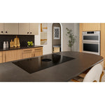 KitchenAid Black 36" Induction Downdraft Cooktop - KCID936SBL