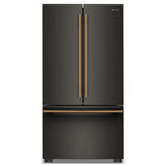 KitchenAid 36" 24.8 Cu. Ft. Black Ore Counter-Depth French Door Refrigerator with Internal Water Dispenser – KRFC336SBE