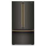 KitchenAid 36" 24.8 Cu. Ft. Black Ore Counter-Depth French Door Refrigerator with Internal Water Dispenser – KRFC336SBE