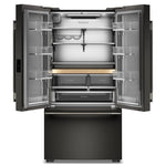 KitchenAid 36" 24.8 Cu. Ft. Black Ore Counter-Depth French Door Refrigerator with Internal Water Dispenser – KRFC336SBE