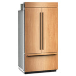 KitchenAid 42" 24.2 Cu. Ft. Panel-Ready Built-In French Door Refrigerator with Platinum Interior – KBFN542TPA