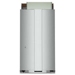 KitchenAid 42" 24.2 Cu. Ft. Panel-Ready Built-In French Door Refrigerator with Platinum Interior – KBFN542TPA