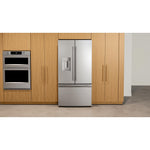 KitchenAid 36" 23.9 Cu. Ft. PrintShield Stainless Steel Counter-Depth French Door Refrigerator with External Water Dispenser – KRFC736SPS