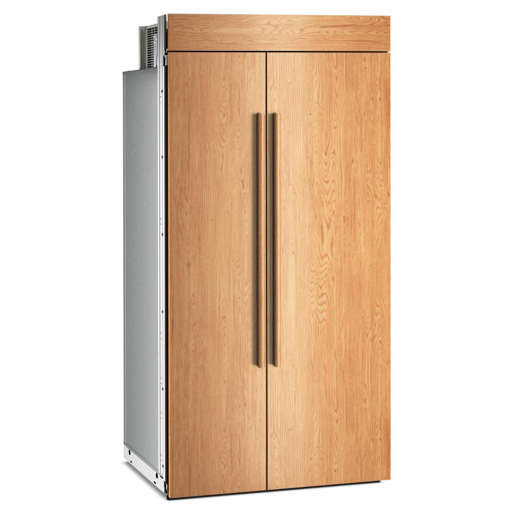 KitchenAid 42" 26.0 Cu. Ft. Panel-Ready Built-In Side-by-Side Refrigerator with Platinum Interior – KBSN742TPA