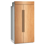 KitchenAid 42" 26.0 Cu. Ft. Panel-Ready Built-In Side-by-Side Refrigerator with Platinum Interior – KBSN742TPA
