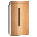 KitchenAid 48" 30.0 Cu. Ft. Panel-Ready Built-In Side-by-Side Refrigerator with Platinum Interior – KBSN748TPA