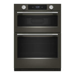 KitchenAid Black Ore 30" Wall Oven with Microwave with Intelligent Cooking Camera (5 cu ft) - KOEC930SBE