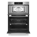 KitchenAid PrintShield™ Stainless 30" Wall Oven with Microwave with Intelligent Cooking Camera (5 cu ft) - KOEC930SPS