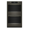 KitchenAid Black Ore 30" Smart Electric Double Wall Oven with Intelligent Cooking Camera (10 Cu. Ft.) - KOED930SBE