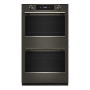 KitchenAid Black Ore 30" Smart Electric Double Wall Oven with Intelligent Cooking Camera (10 Cu. Ft.) - KOED930SBE