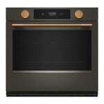 KitchenAid Black Ore 30" Wall Oven with Intelligent Cooking Camera (5 cu ft) - KOES930SBE