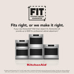 KitchenAid Black Ore 30" Wall Oven with Intelligent Cooking Camera (5 cu ft) - KOES930SBE--