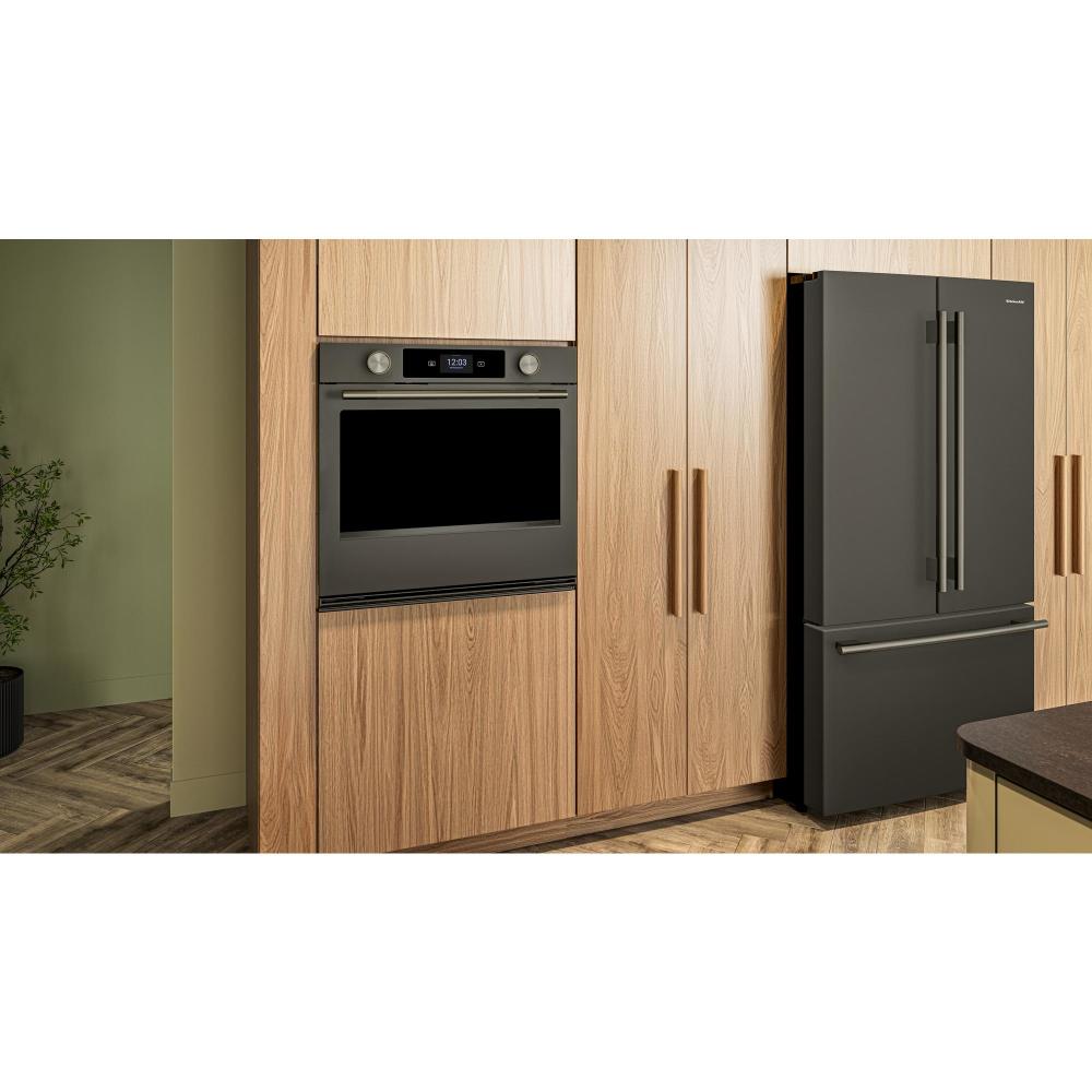 KitchenAid Black Ore 30" Wall Oven with Intelligent Cooking Camera (5 cu ft) - KOES930SBE