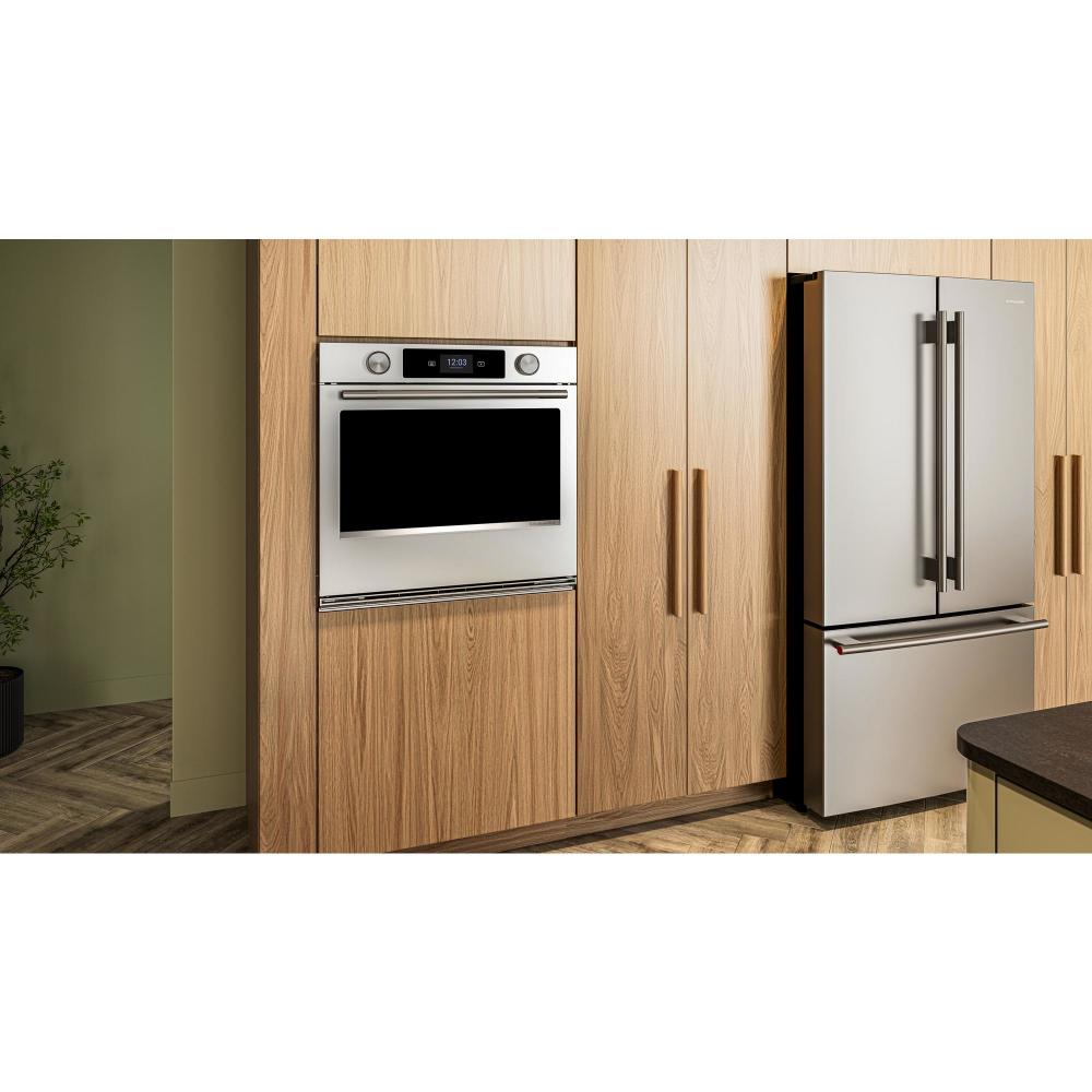 KitchenAid PrintShield™ Stainless 30" Wall Oven with Intelligent Cooking Camera (5 cu ft) - KOES930SPS