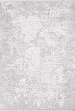 Merinos Lazer 5'3" x 7'5" Area Rug - Grey