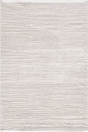 Merinos Lazer 6'6" x 9'5" Area Rug - Cream, Beige, Grey