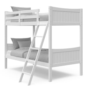 Marina Twin Bunk Bed - White