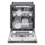 LG Black Stainless Steel Smart Dishwasher with QuadWash™ Pro, TrueSteam® and Dynamic Dry™- LDPS6762D