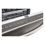 LG Black Stainless Steel Smart Dishwasher with 1-Hour Wash & Dry, QuadWash™ Pro, TrueSteam® and Dynamic Heat Dry™ - LDTH7972D