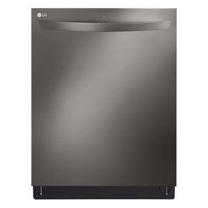 LG Black Stainless Steel Smart Dishwasher with 1-Hour Wash & Dry, QuadWash™ Pro, TrueSteam® and Dynamic Heat Dry™ - LDTH7972D