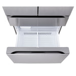 LG 36" 30 Cu. Ft. Smudge Resistant Stainless Steel 4-Door French Door Refrigerator - LF30S8210S