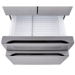 LG 36" 30 Cu. Ft. Smudge Resistant Stainless Steel 4-Door French Door Refrigerator - LF30S8210S
