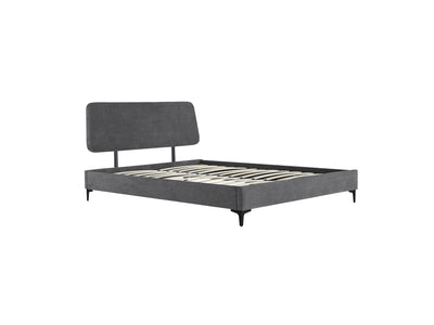 Olive 3-Piece Full Bed - Light Grey