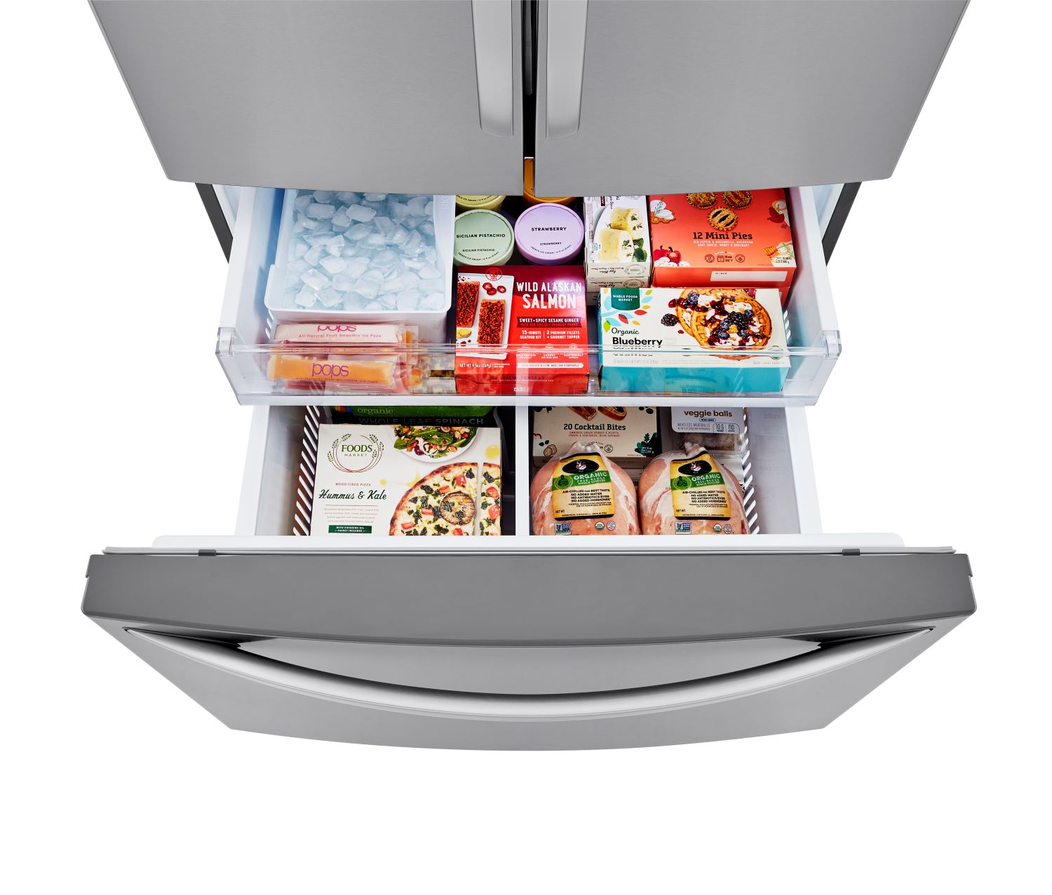 LG Stainless Steel Smart French Door Refrigerator (29 Cu. Ft) - LRFCS29D6S