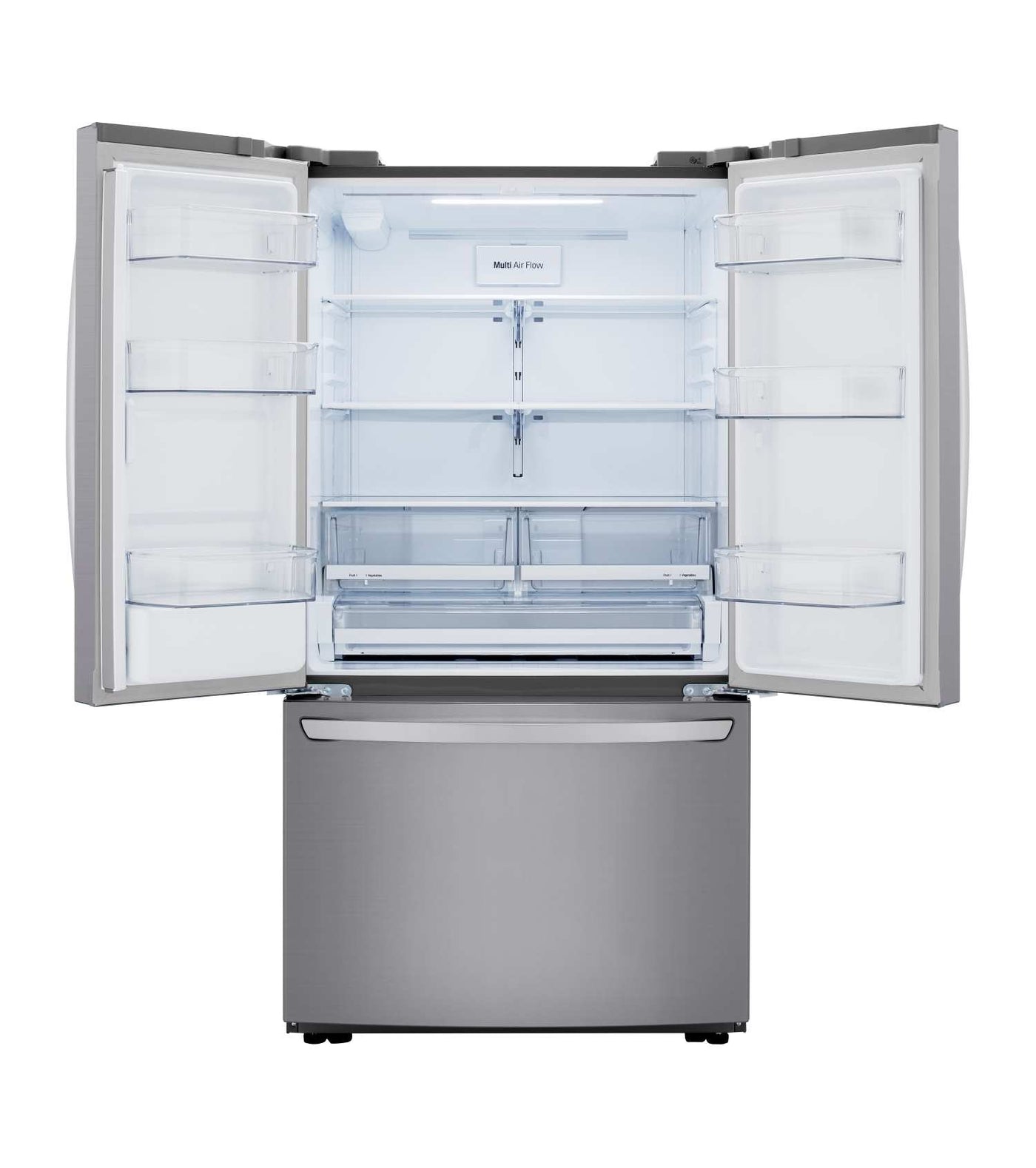 LG Platinum Silver 36" French Door Refrigerator (29 Cu.Ft) - LRFWS2906V