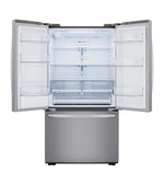 LG 36" 29 Cu. Ft. Platinum Silver French Door Refrigerator - LRFWS2906V