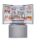 LG 36" 29 Cu. Ft. Platinum Silver French Door Refrigerator - LRFWS2906V