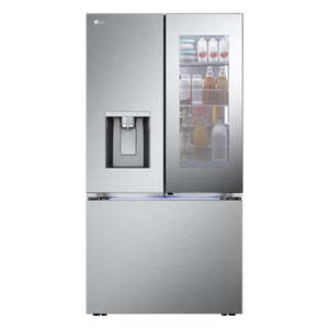 LG Stainless Steel 35.75" Smart Mirror InstaView™ Door-in-Door® Refrigerator (31 Cu.Ft.) - LRYKS3106S