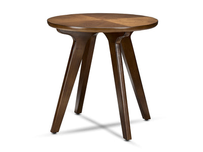 Lapland 24" End Table - Walnut
