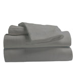 Nilus Twin Sheet Set - Light Grey