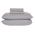 Nilus Twin Sheet Set - Light Grey
